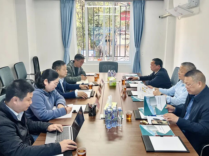 厦门市应急管理局副局长项文胜一行莅临我司考察调研